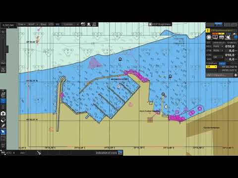 Chart Menu Manual Update, Port List, ENC Upda