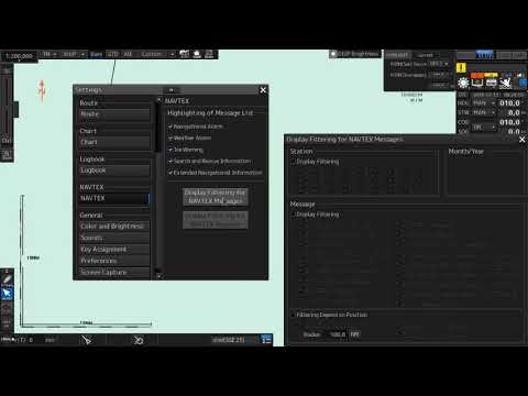 Setting Menu Logbook, Color and Brightness